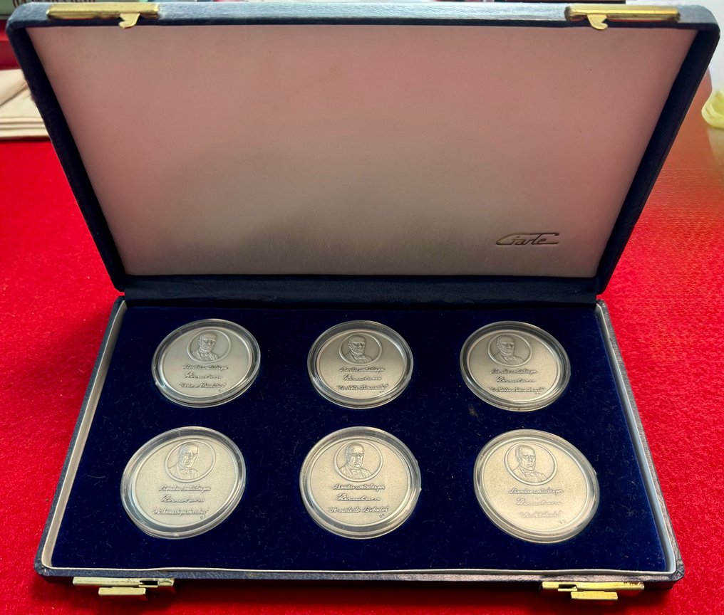 Portugal. Case with 6 Medals “Legends Told by Alexandre Herculano” #2.1