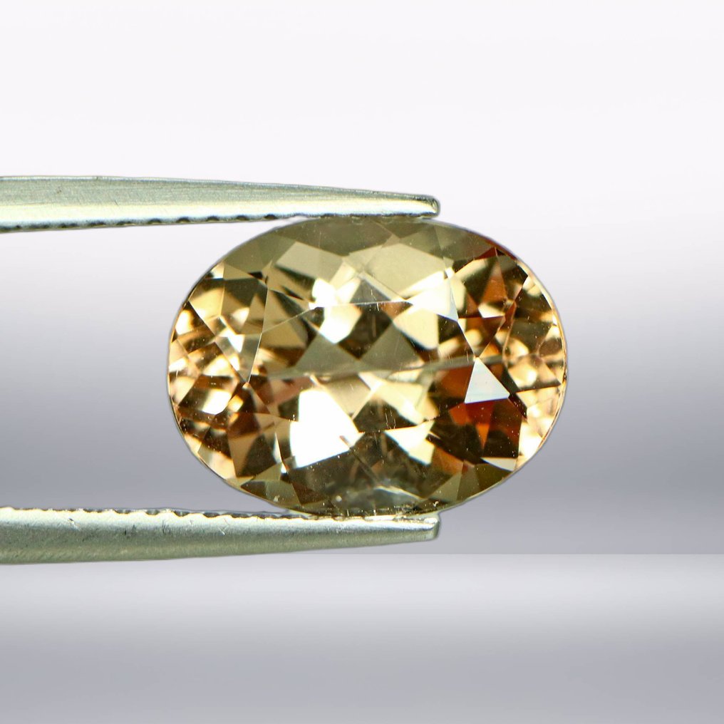 Ingen mindstepris - 1 pcs Orange, Lyserød Citrin - 4.02 ct - International Colored Gemstone Association (ICA GemLab) - Sjælden solnedgangsunder #2.1