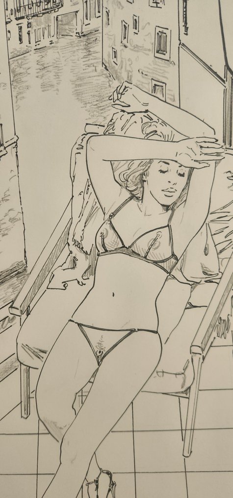 Raimondo, Luca - 1 Original preliminary drawing - Raimondo - Venice - 2025 #2.1