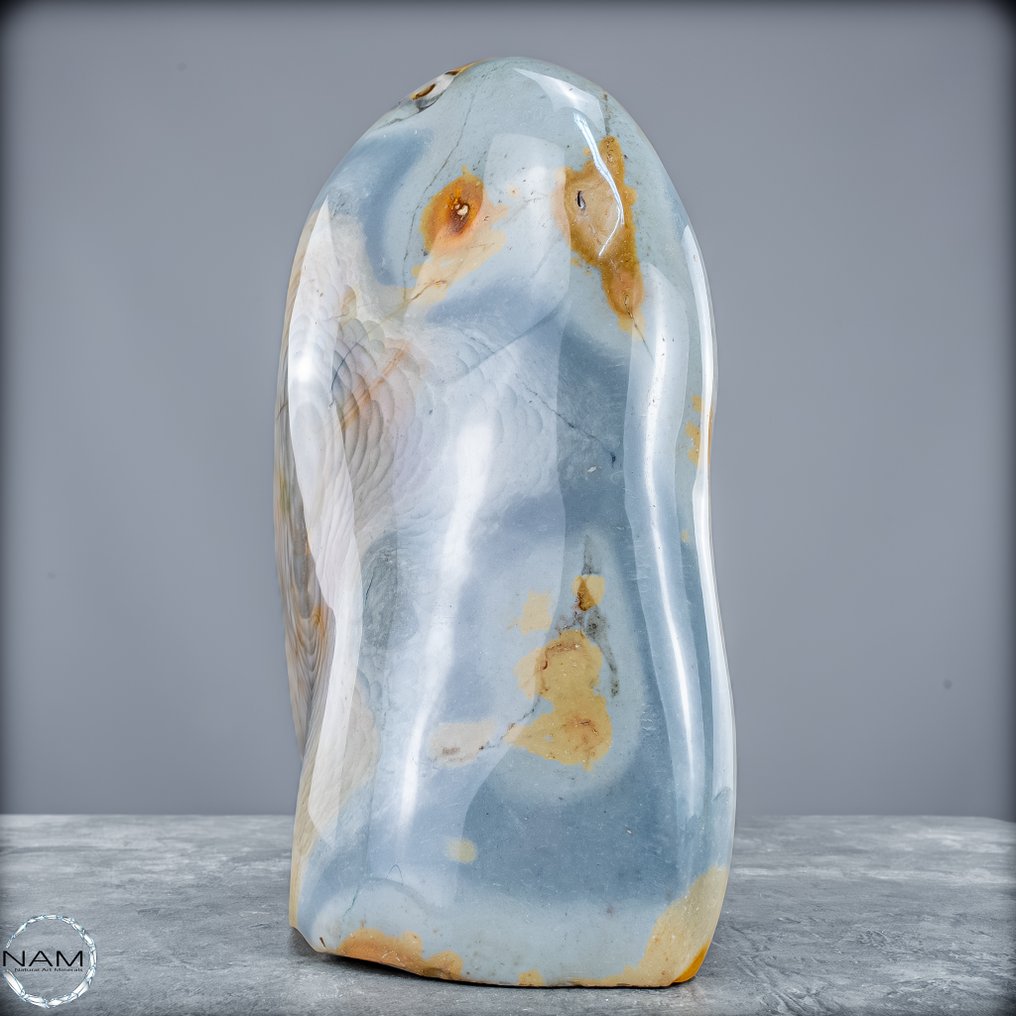 A++ Naturlig Veldig Kunstnerisk Polykrom Jaspis Friform- 3815.26 g #3.2