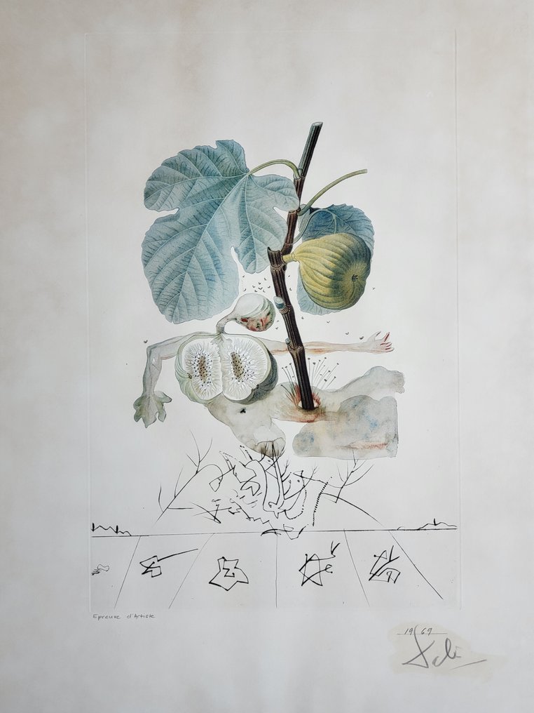 Salvador Dali (1904-1989) - Flordali. Homme figuier #1.0
