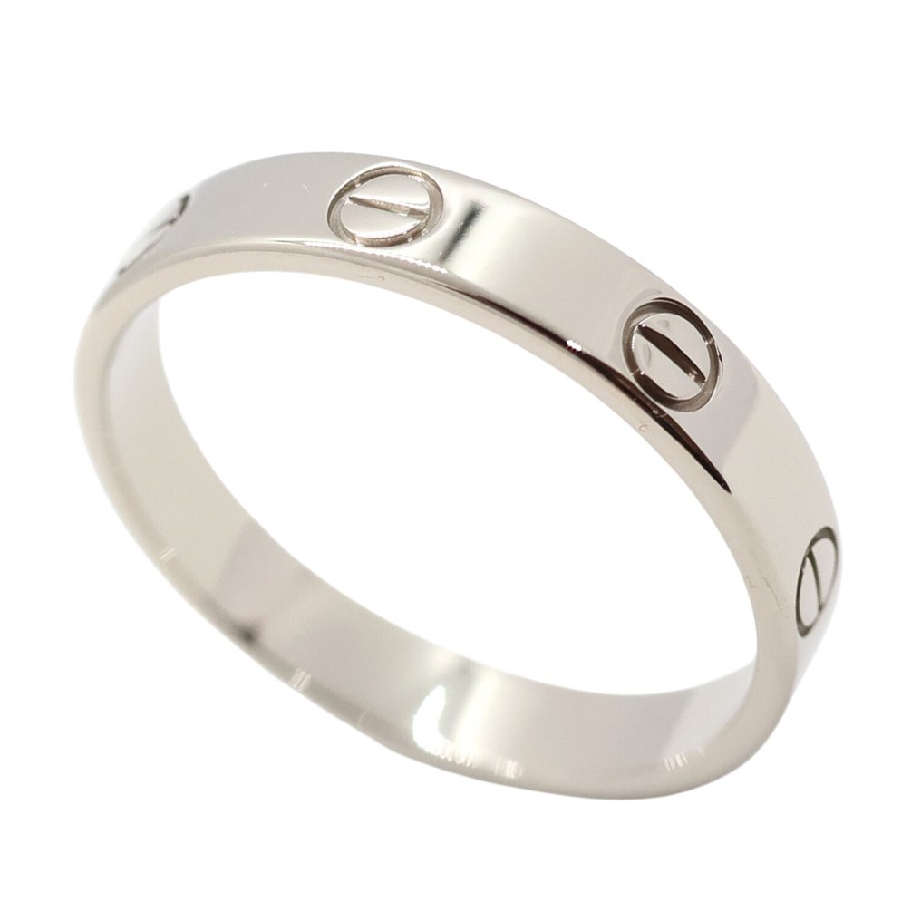 Cartier - Δαχτυλίδι - LOVE small model - 18 καράτια Λευκός χρυσός #1.0