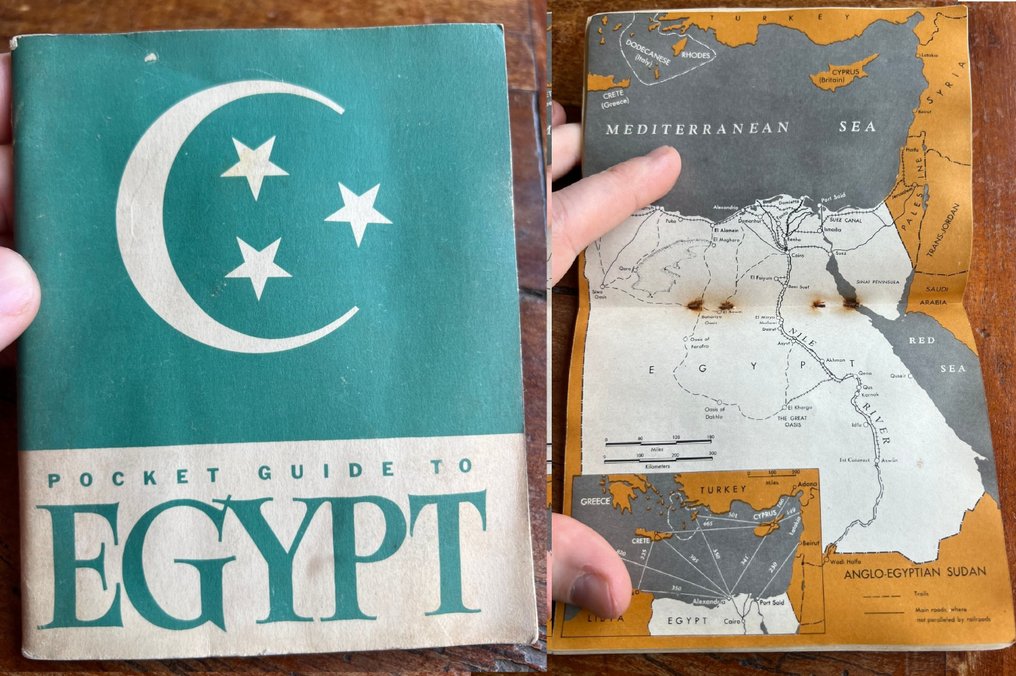 WW2 Soldiers Pocket Guide to - Egypt / North-Africa - Operation Torch - GI - Airborne - Ranger - 1943 #1.0