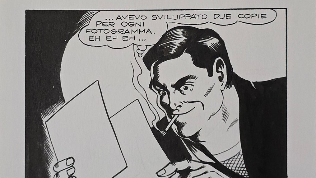 Magnus - 1 Original page - Kriminal n. 57 - " L'invidia Corrode " #1.0