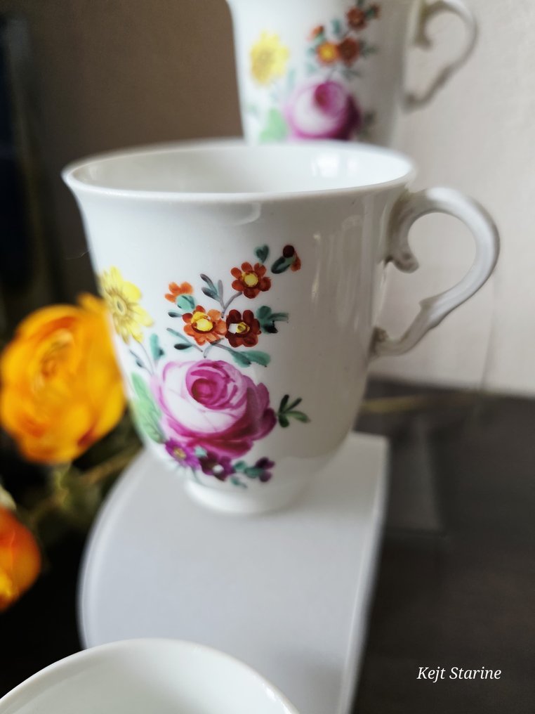 Old Wiena - Coffee set - Porcelain, Glaze #1.0