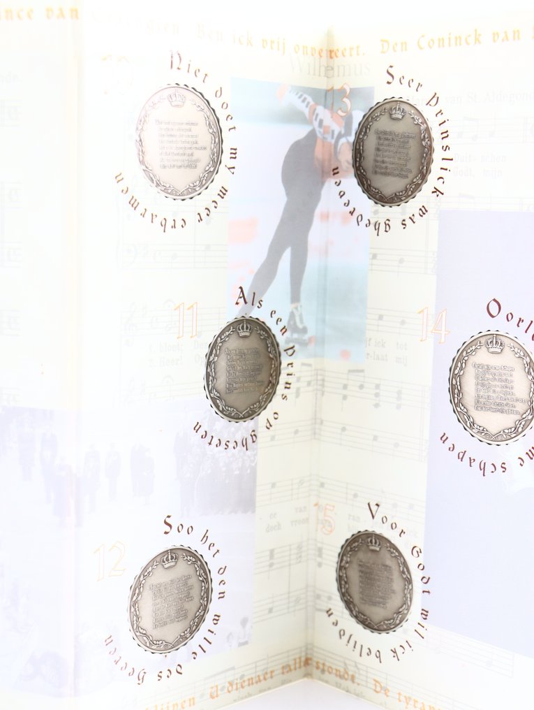 Netherlands. "Het Wilhelmus in 16 penningen" (No reserve price) #4.3