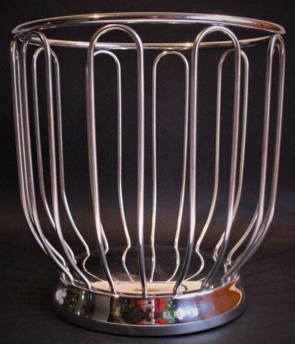 Alessi - Ufficio Tecnico Alessi - Καλάθι με φρούτα - INOX ατσάλι ανθεκτικό στη σκουριά - Citruskorf #1.0