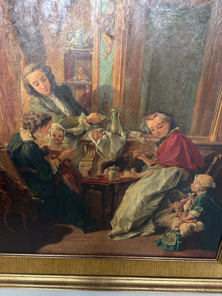 After Francois Boucher - Le Déjeuner #2.1