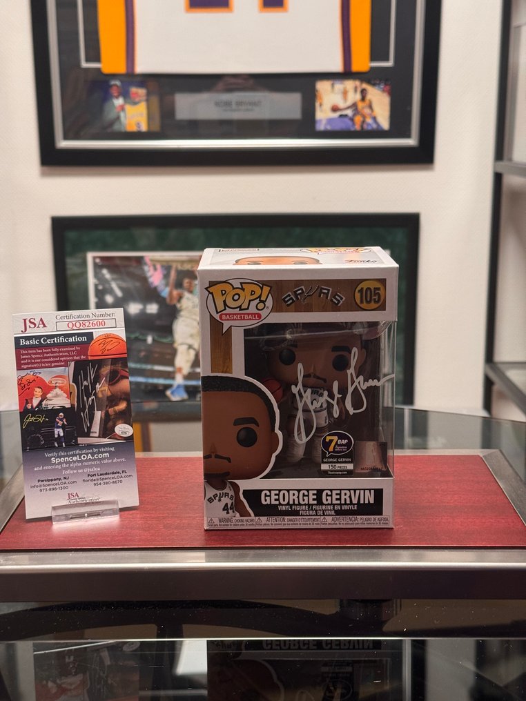 San Antonio Spurs - NBA - GEORGE GERVIN - Statuetta #4.3