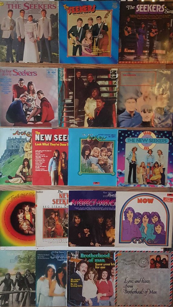 The Seekers, The new Seekers, Brotherhood of man - Πολλαπλοί καλλιτέχνες - Πολλαπλοί καλλιτέχνες - LP - Various pressings - 1969 #1.0