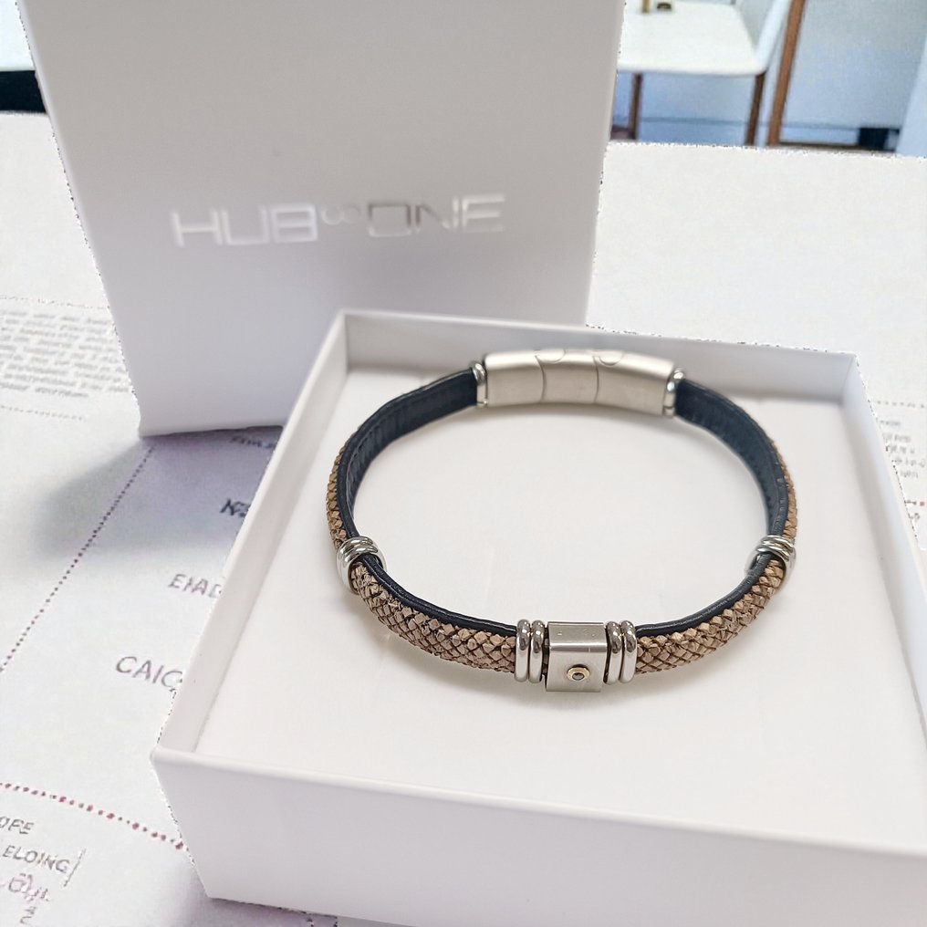 Other brand - 18 carats - Acier, Or jaune - Bracelet - artisanal #4.3