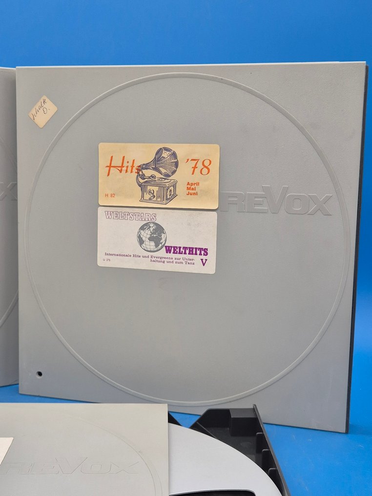 Revox - 一套3个原装ReVox磁带卷轴 开盘式音频 #2.1