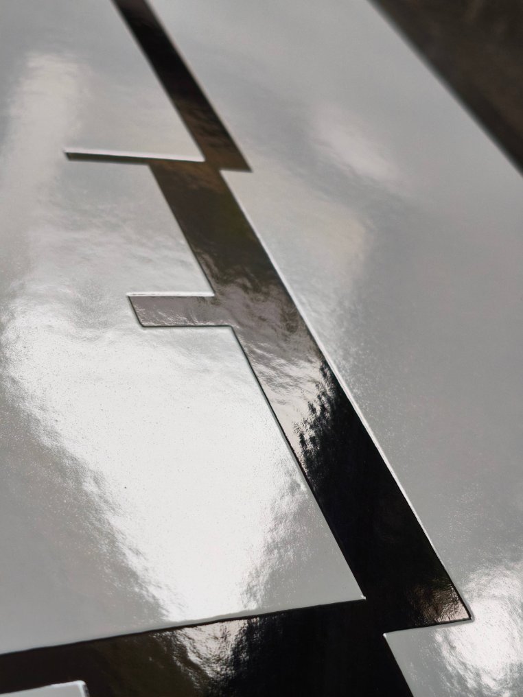 Bauhaus - enamel sign BAUHAUS Emailschild Emaille Schild #3.2