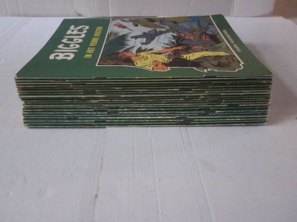 Biggles 1 t/m 20 - opeenvolgende reeks SC - 20 Album - First edition - 1965/1969 #1.0