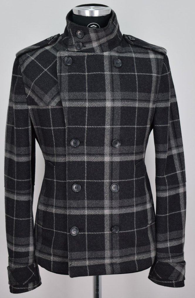 Dolce & Gabbana Woolen With Quilted Lining Doublebreasted Short - Coat #1.0