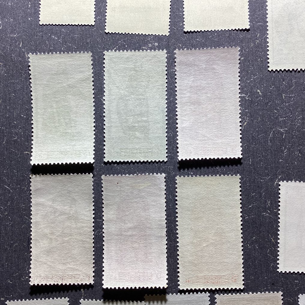 Belgio 1946/1948 - Belgio 1946-1947-1948 MNH, senza serie di sovrastampe - COB 725-791 #4.3