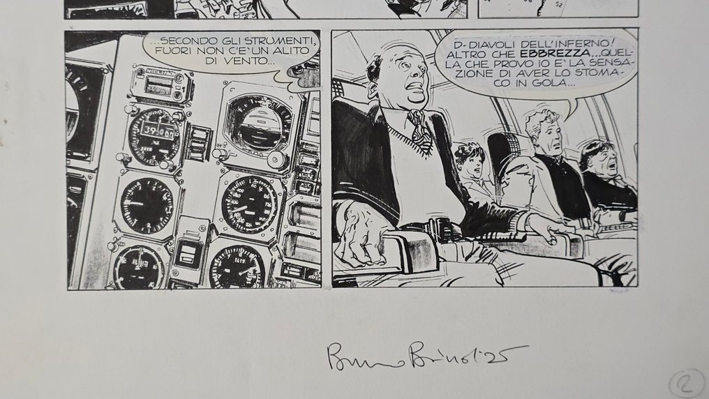 Brindisi, Bruno - 1 Original page - Martin Mystère - "Il cielo dei Sargassi " #3.2