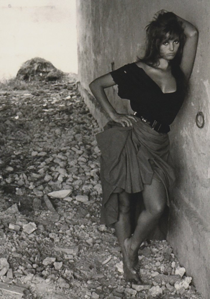 Caio Garruba (attribuée à) - Claudia Cardinale Rome Juillet 1960 #1.0