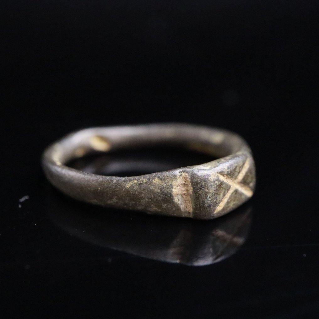 古羅馬 帝国青铜军团战士 戒指 - Legio X  (沒有保留價) #3.2