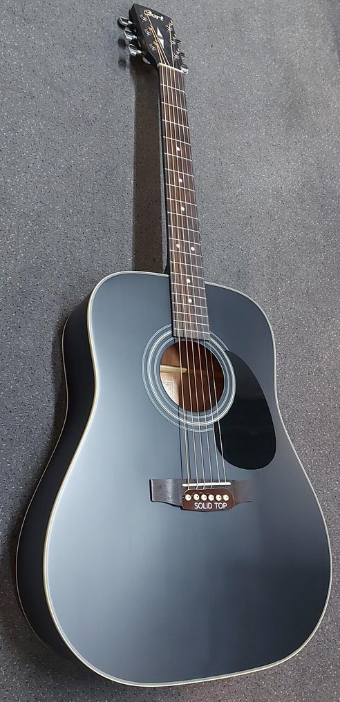 Cort - Earth 70 Black Satin - - Akustisk gitarr #3.2