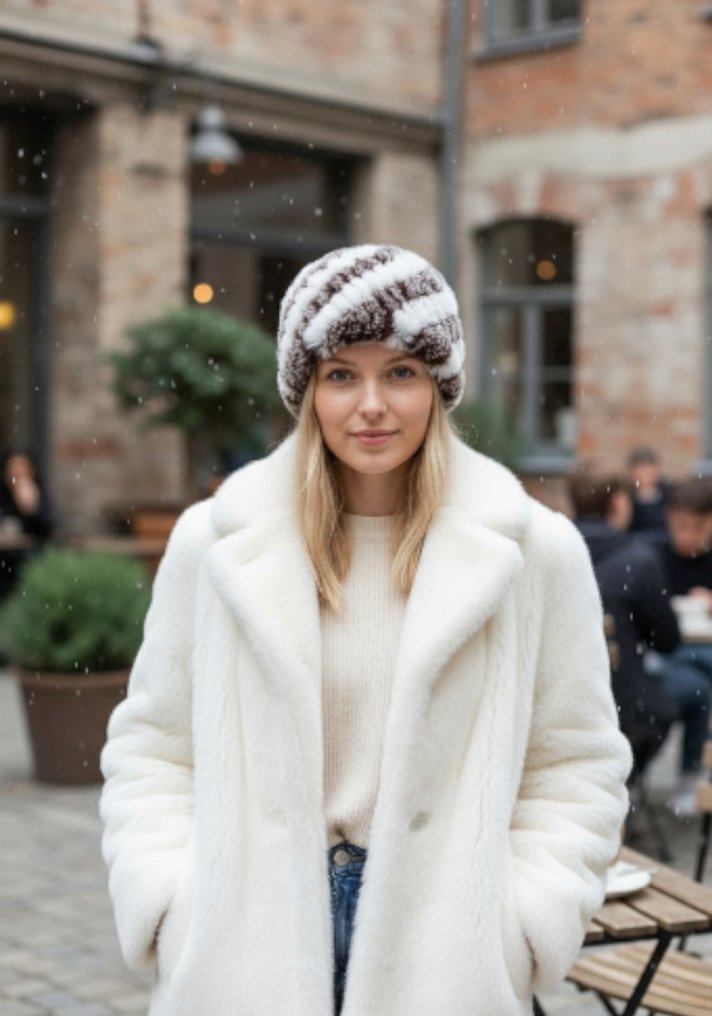 Artisan Furrier - Beanie (1) - Rex Chinchilla #1.0