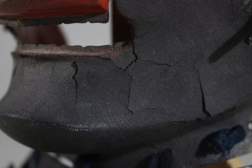 Mengu/Menpo - 日本 - Tetsu Sabunuri Menpo,武士盔甲:E3-82 江戶時代(1600-1868) #2.1