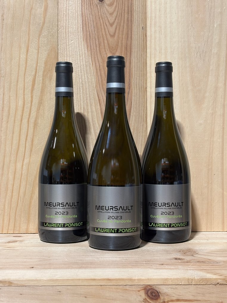 2023 Laurent Ponsot "Cuvée du Pandorea" - Meursault - 3 Bottles (0.75L) #1.0