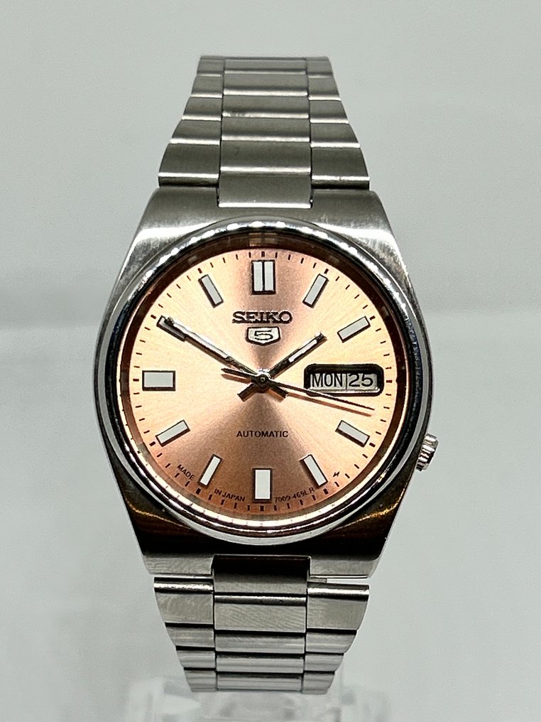 Seiko - Seiko 5 Automatic Day-Date - No Reserve Price - 7009-469LR - Men - 1970-1979 #1.0