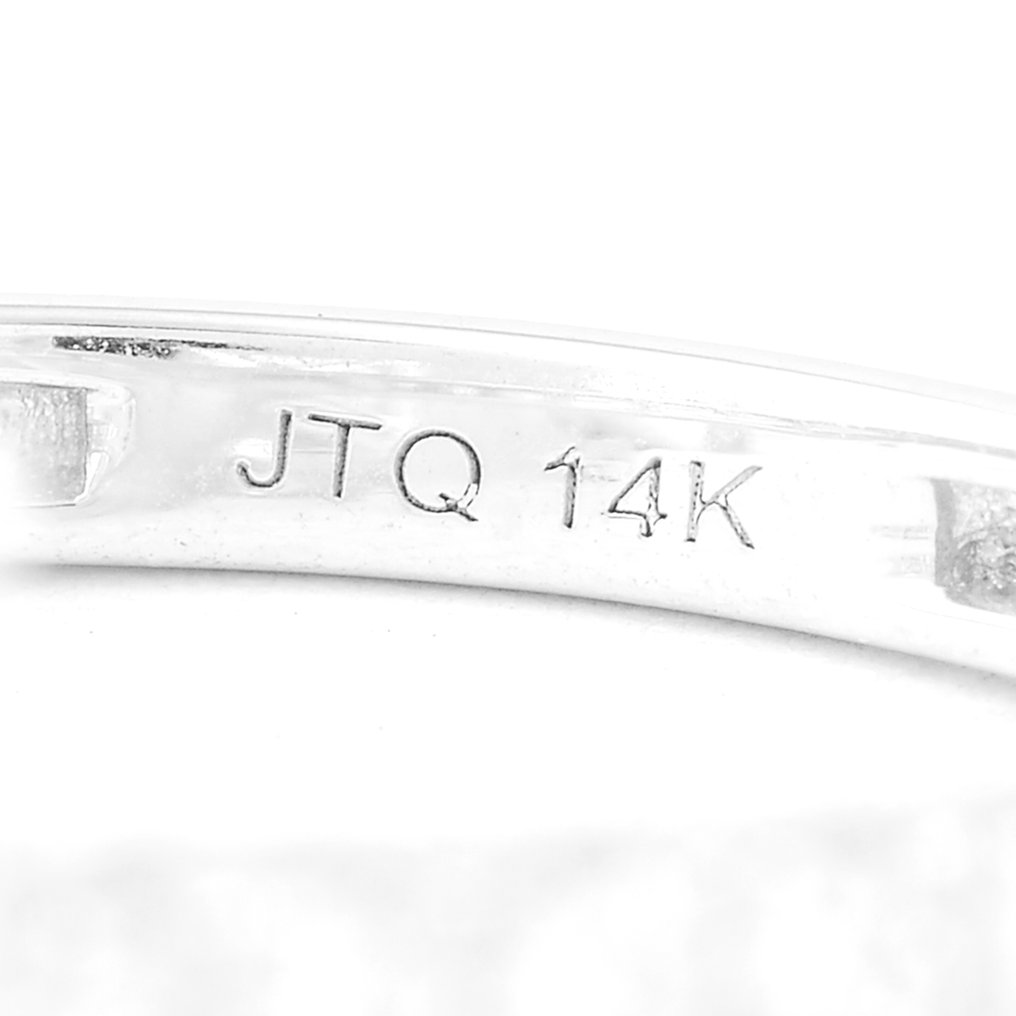 没有保留价 - 戒指 - 14K包金 白金 - 2.85ct. tw. 钻石 (实验室培育) - 钻石 #4.3