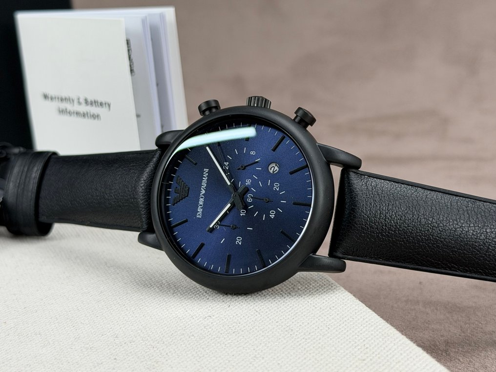 Armani - Armani Classic Chronograph Date Blue - No reserve price - AR11351 - Men - 2020+ #4.3