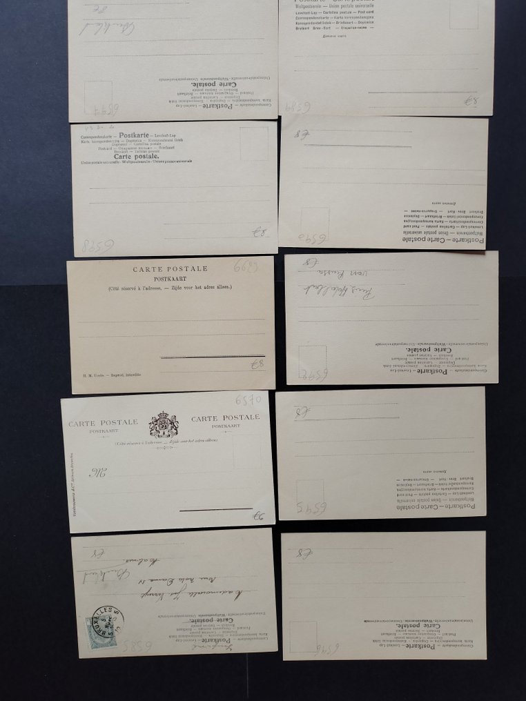 比利时 - 王族, 欧洲 - 明信片 (136) - 1900-1950 #3.2