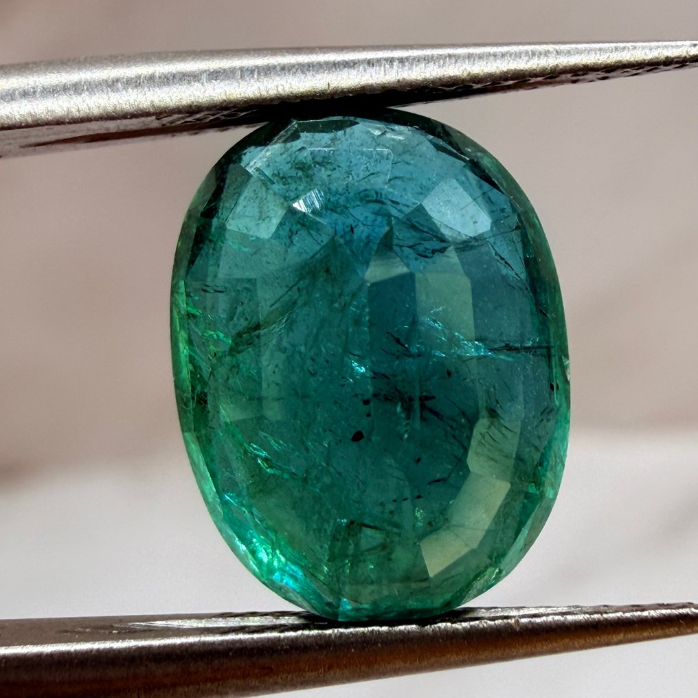 没有保留价 - 1 pcs  绿色 祖母绿  - 5.20 ct - 国际宝石研究院（IGI） - 天然翡翠 #2.1