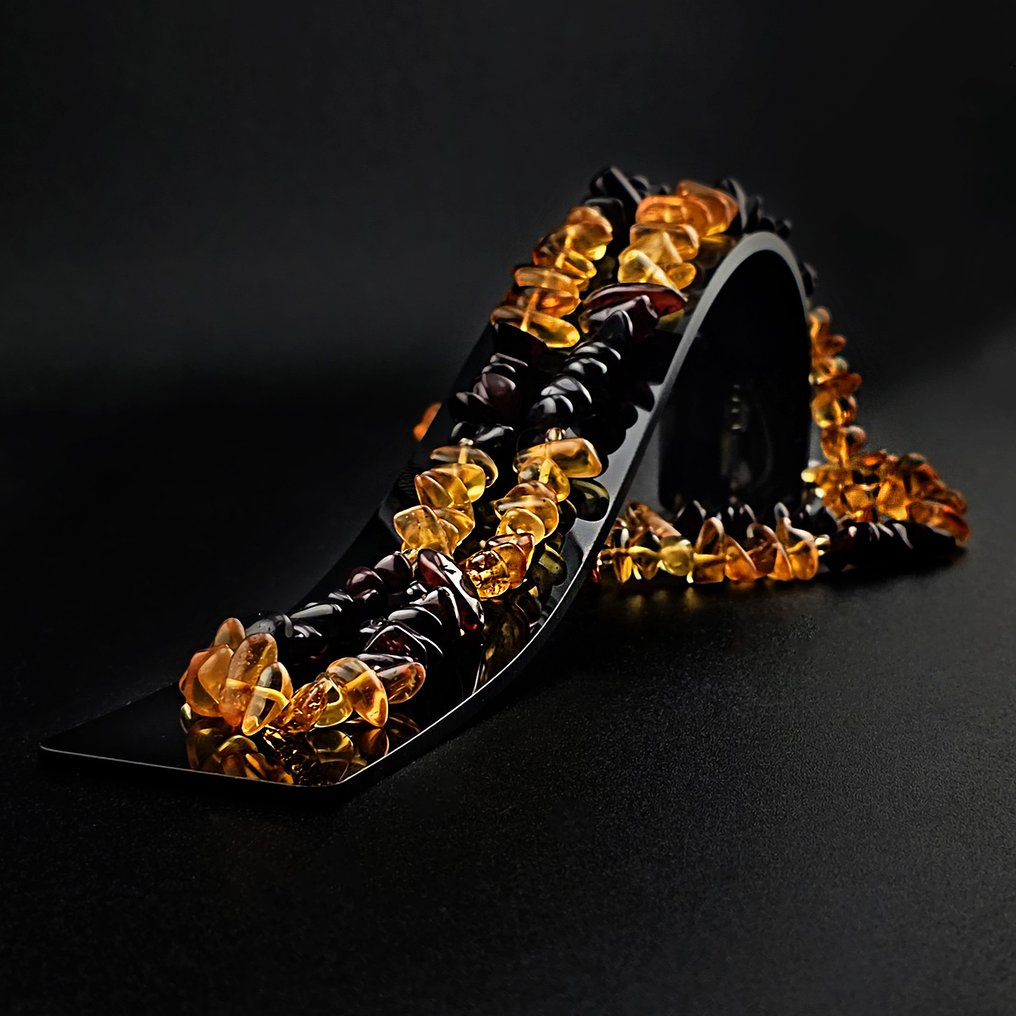 Nature’s Fire 波罗的海琥珀项链 – 有机波罗的海工艺 - 琥珀 (沒有保留價) #2.1