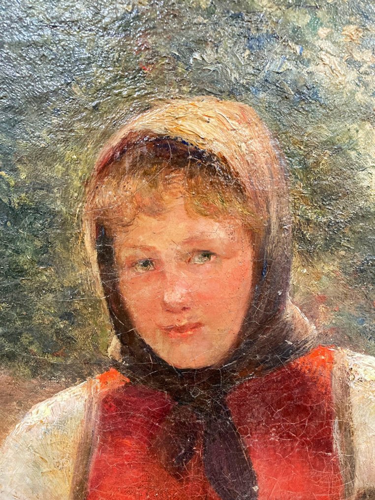 Edmund Edel (1863-1934) - Pescivendola #3.2