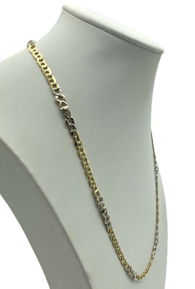 Collier - 18 carats Or jaune, Or blanc #3.2