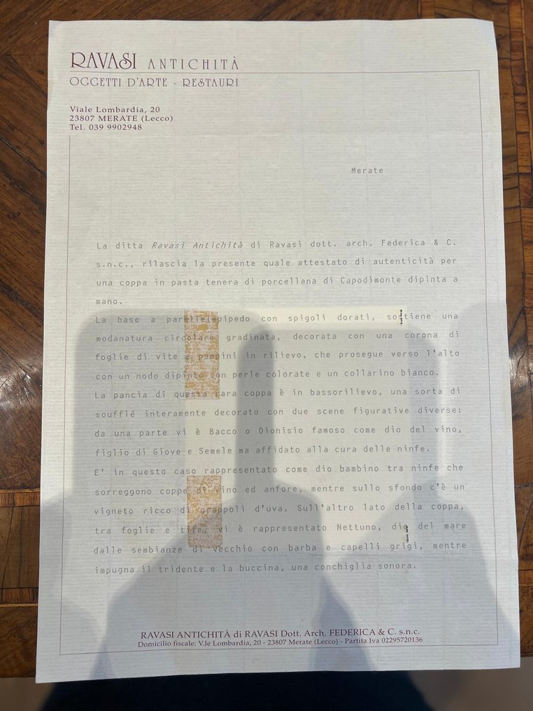 Capodimonte - Goblet - Ceramic #2.1