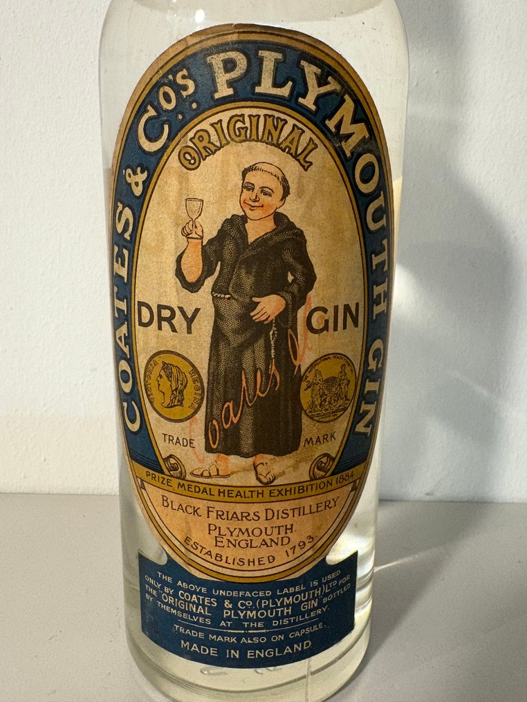 Coates - Original Plymouth Gin – Black Friars Distillery - b. 1950s - 75cl #3.2