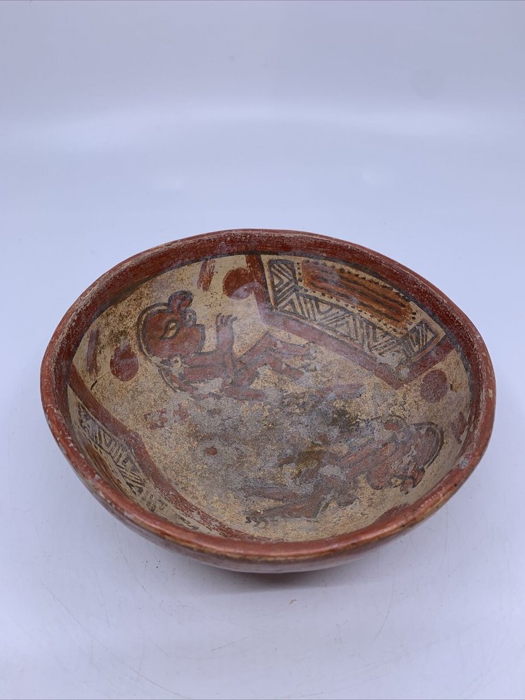 Mayan 陶瓷 彩色陶瓷碗 - 5 in #3.2