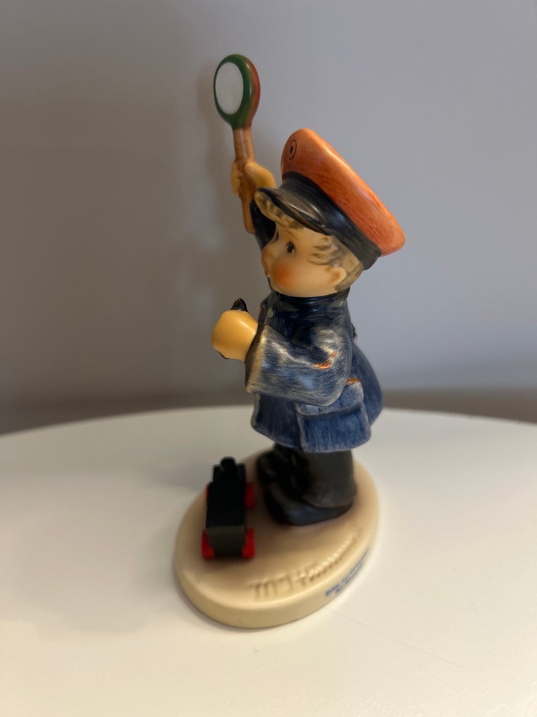 Statue, "De treinconducteur" - TMK8 - 10 cm - Porcelain - 1997 #3.2