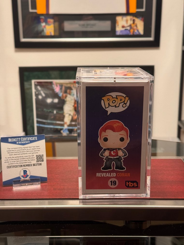 Conan O‘Brien - Signed Funko Pop (#19) – Beckett COA - Funko #1.0