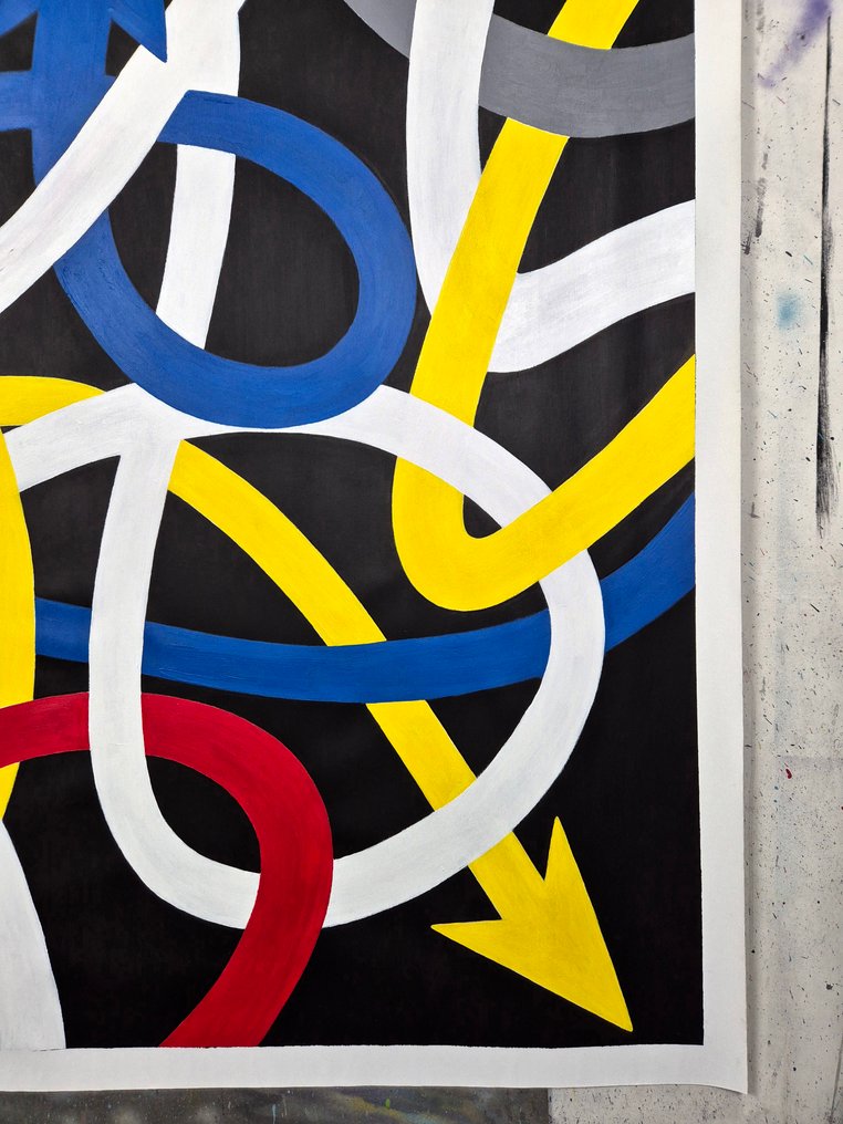 Hipo (1988) - Entangle Time (XXL Original artwork) #4.3