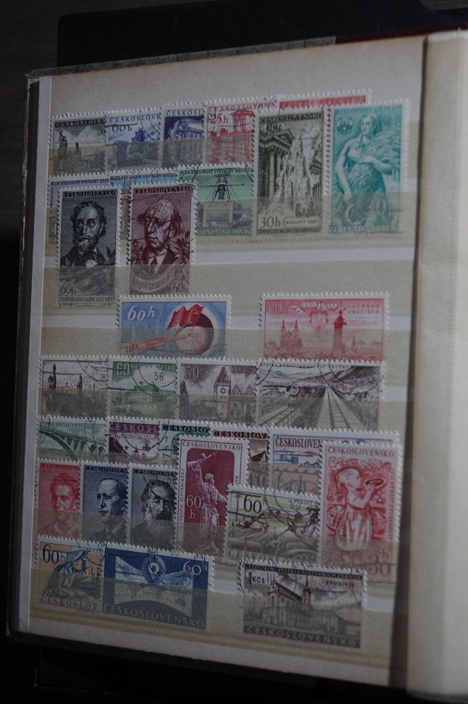 World  - Search party with various countries starting from classical in a stack of A5 stockbooks (186 #4.3