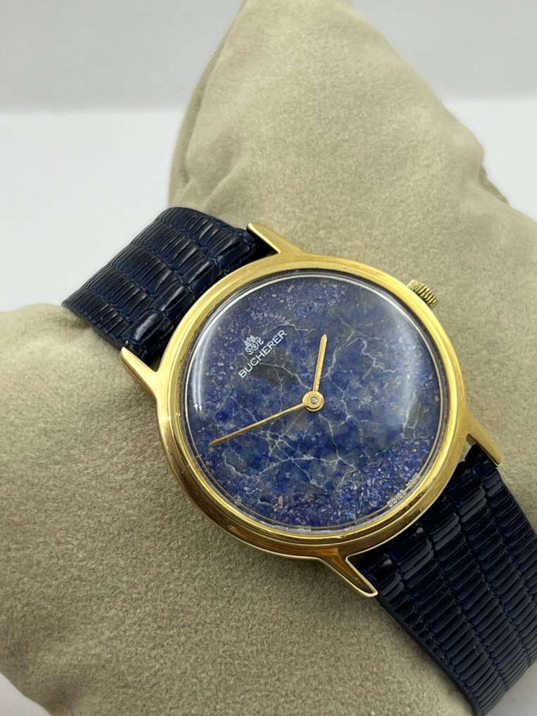 Bucherer - Lapis Lazuli Dial - No reserve price - Men - 1970-1979 #4.3
