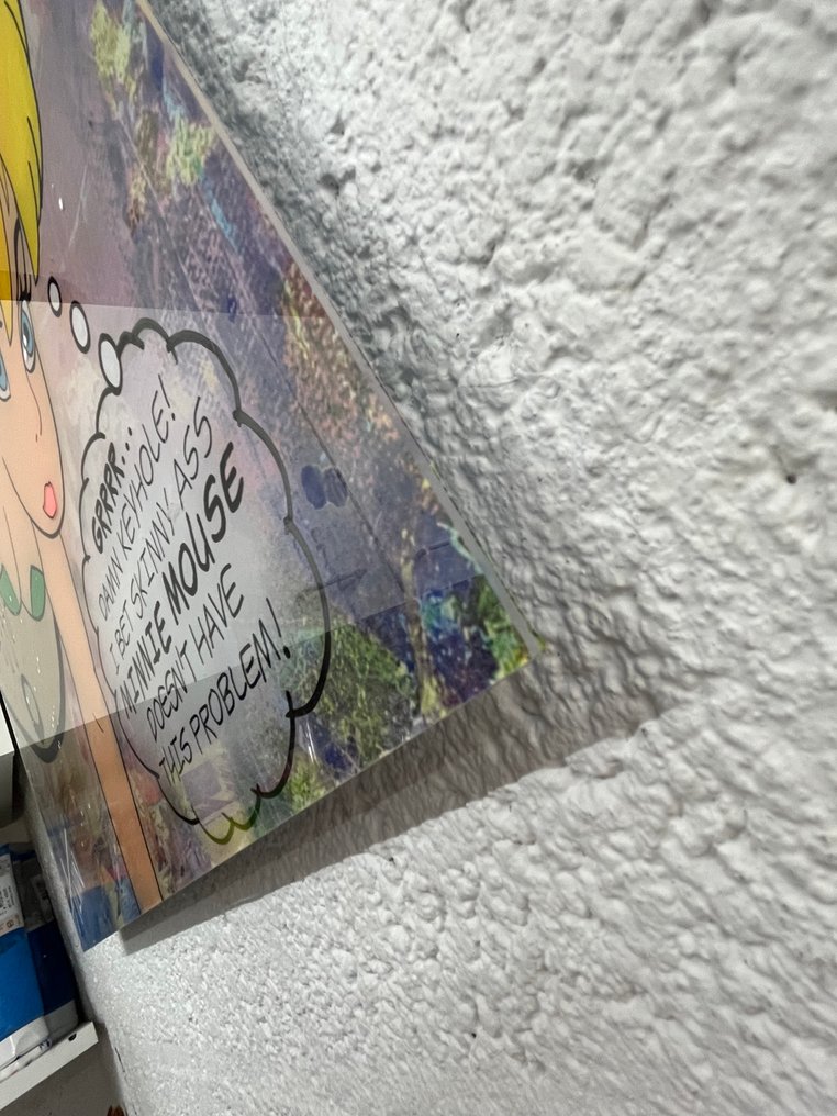 Alvin Silvrants - Tinkerbell Keyhole - High Gloss straight edge painting #2.1