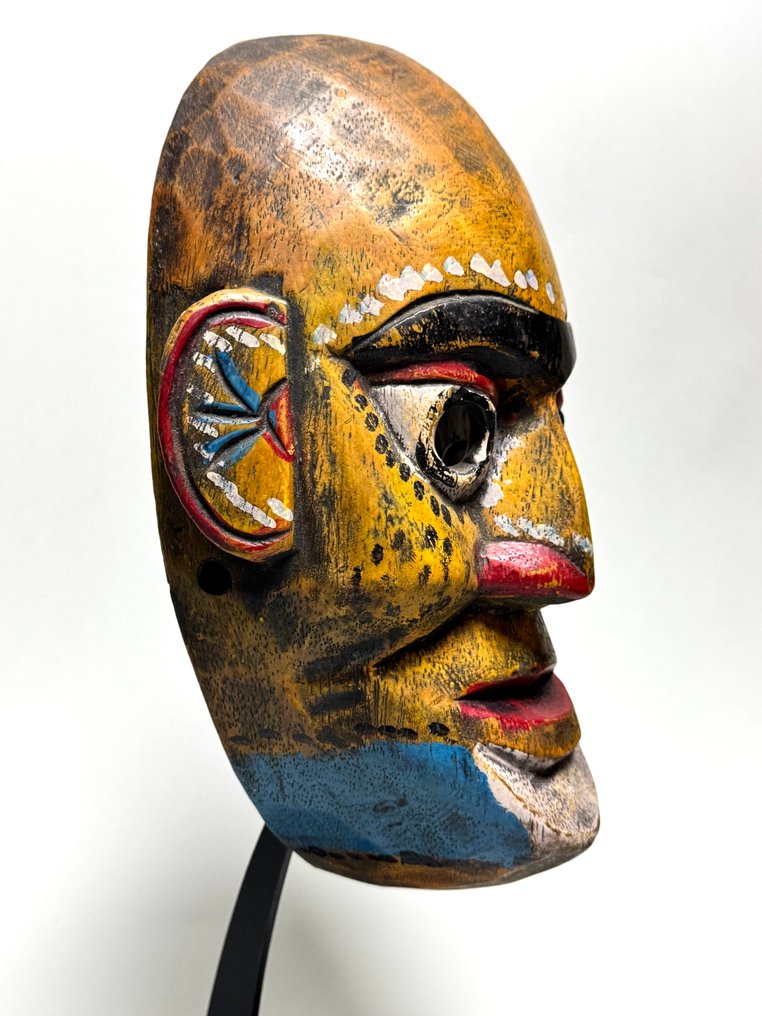 Hindu maszk - Kali Mask - Délkelet-Nepál (Nincs minimálár) #3.2