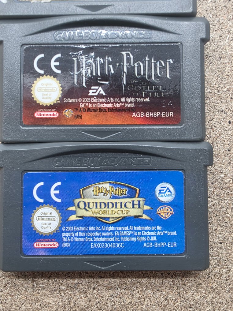 Nintendo - Gameboy Color - Nintendo - Authentic Game Cartridges - Harry Potter trio- rare gba - Video game #2.1