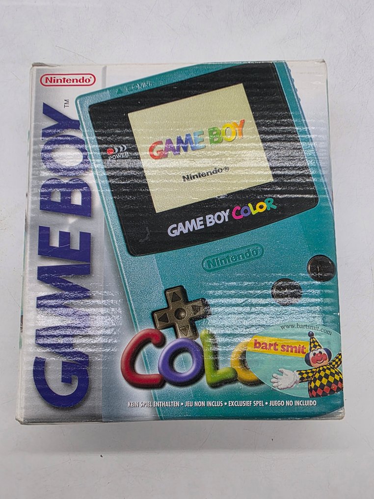 Nintendo - OLD STOCK Gameboy Color GBC Limited Edition TEAL TURQOUISE - Video game console - In original box #3.2