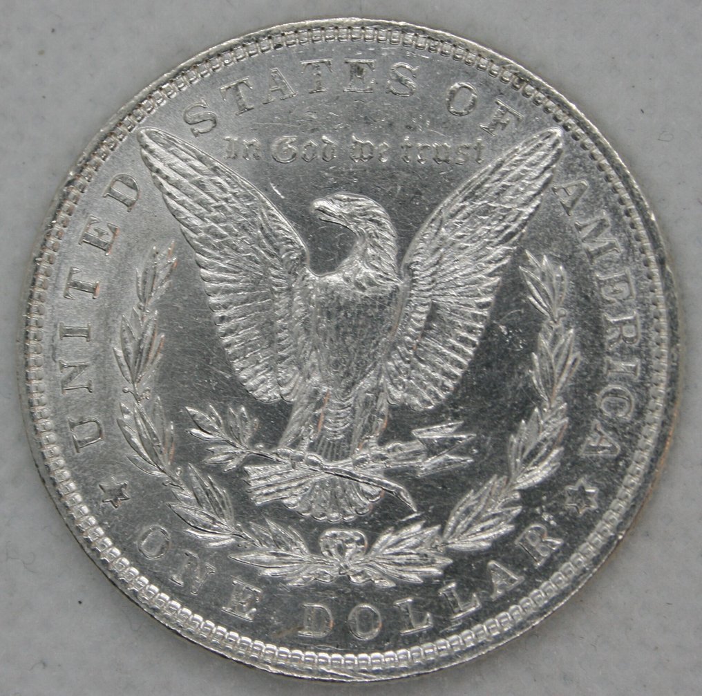Ηνωμένες Πολιτείες. Morgan Dollar 1880 (χωρίς τιμή ασφαλείας) #1.0