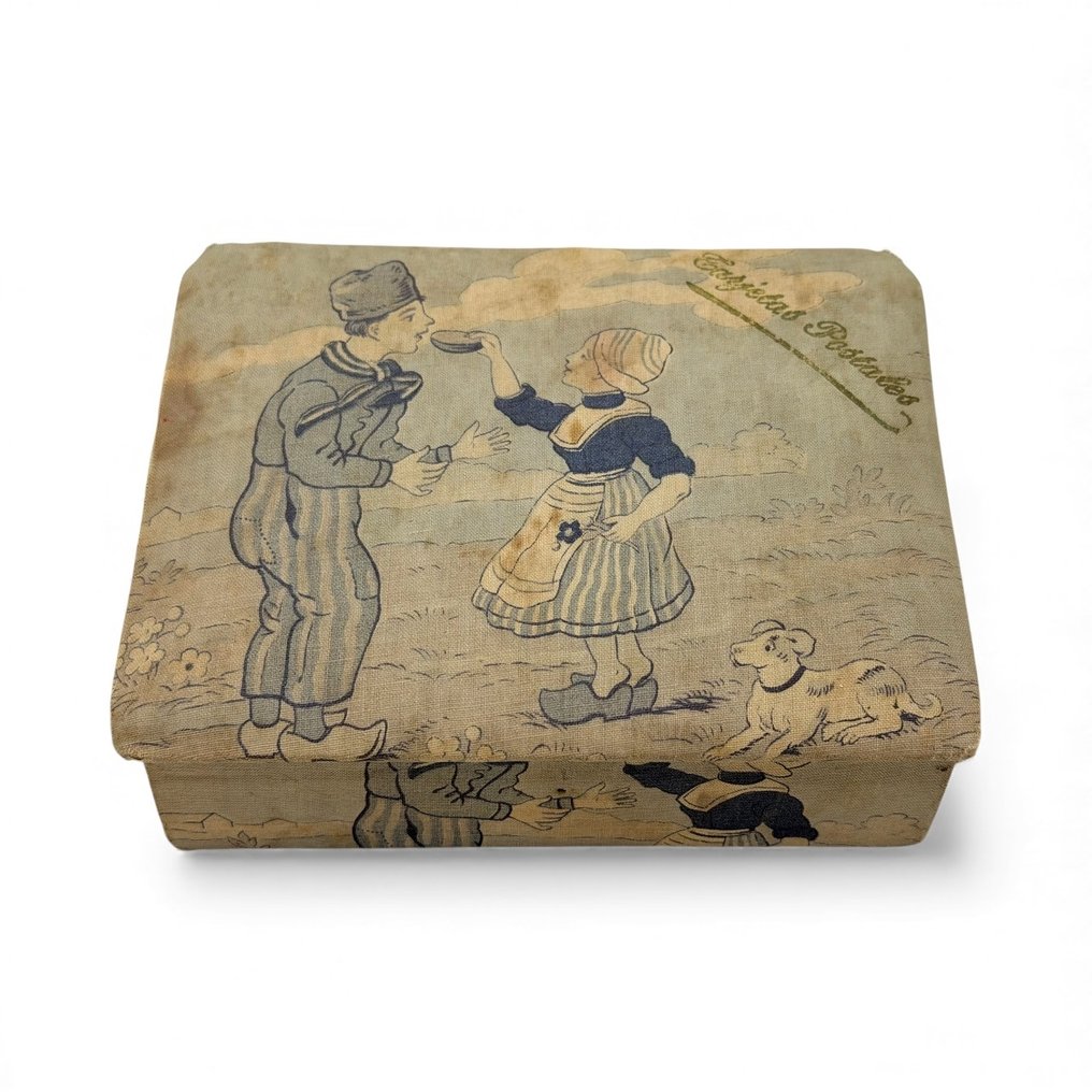 Box - Between Wars - Stoneboard and Fabric - Postcards #1.0