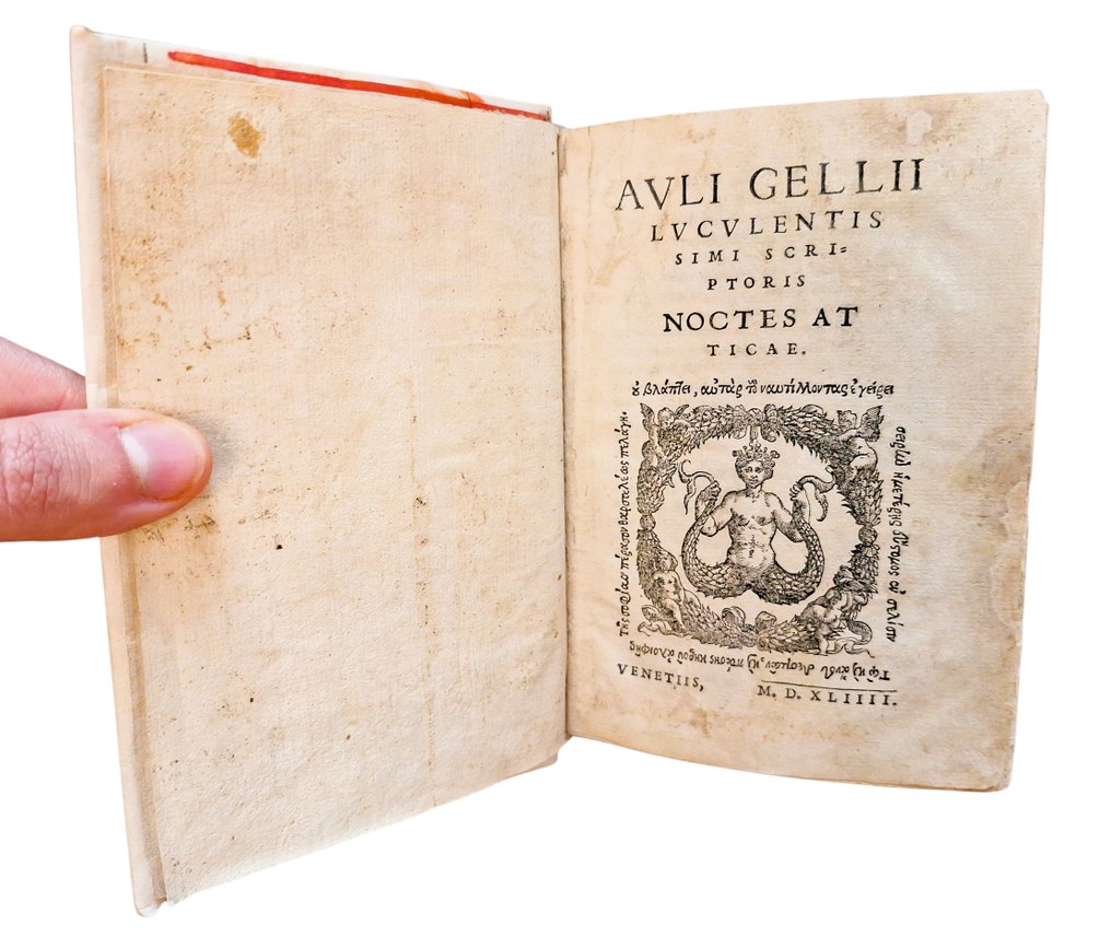 Gellius - Noctes Atticae - 1544 #1.0